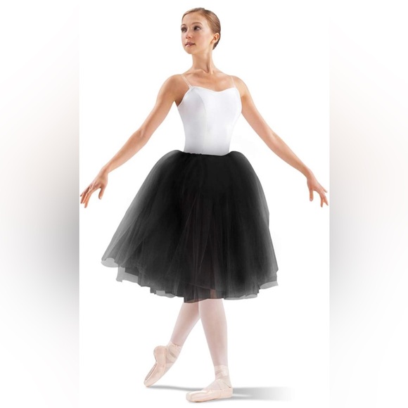 LEO Brand Women's Standard 24" Soft Tulle Juliet Dance Tutu Skirt - Picture 1 of 3